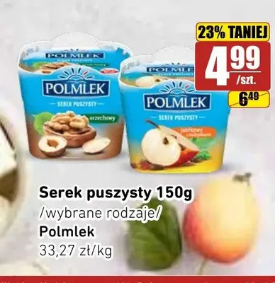 Serek puszysty Polmlek orzechowy promocja w API Market
