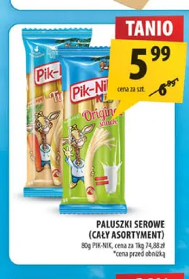 Paluszki serowe Twister Pik-Nik promocja w Arhelan