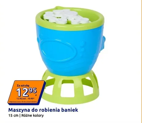 Maszyna do robienia baniek promocja w Action