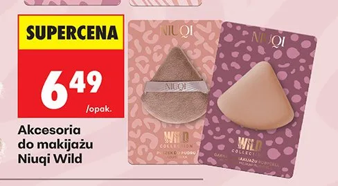 Akcesoria do makijażu Wild promocja w Biedronka