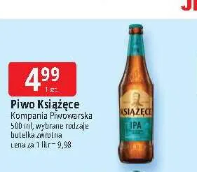 Piwo Książęce promocja w Leclerc