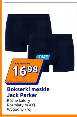 Bokserki męskie Jack Parker 2-pak promocja w Action