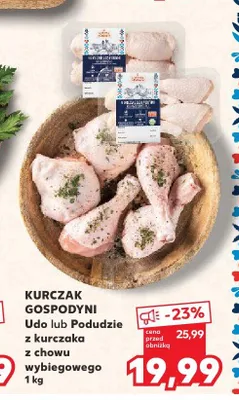 Udo z kurczaka z chowu wybiegowego Kurczak Gospodyni promocja w Kaufland