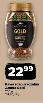 Kawa rozpuszczalna Amora Gold promocja w Netto