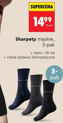 Skarpety męskie promocja w Biedronka
