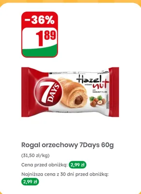 Rogal orzechowy promocja w Dino