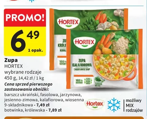 Zupa Hortex promocja w Intermarche