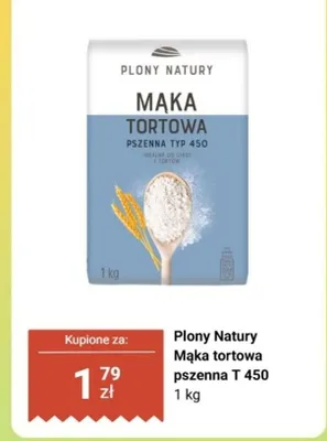 Mąka tortowa pszenna T 450 promocja w Biedronka