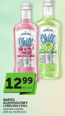 Napój alkoholowy Lubelska Chill Lychee Pop promocja w Groszek