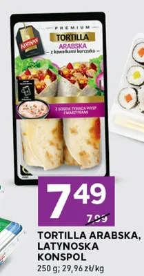 Tortilla latynoska Konspol promocja w Stokrotka