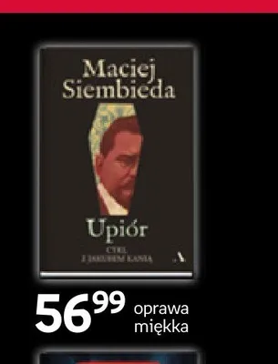 Książka Upiór Maciej Siembieda oprawa miękka promocja w Empik