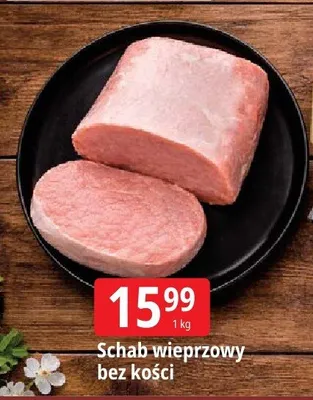 Schab wieprzowy bez kości promocja w Leclerc