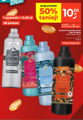 Koncentrat do płukania tkanin Tesori d'Oriente Muschio Bianco promocja w Dealz