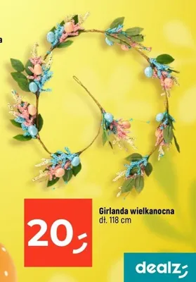 Girlanda wielkanocna promocja w Dealz