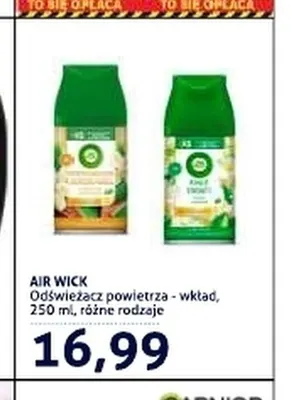 Odświeżacz powietrza wkład Air Wick promocja w Blue Stop