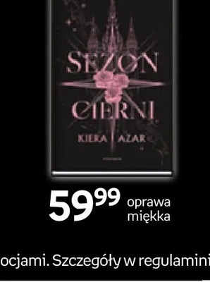 Książka Sezon cierni Kiera Azar promocja w Empik