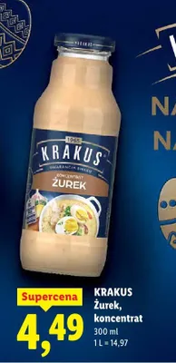 Żurek, koncentrat promocja w Lidl