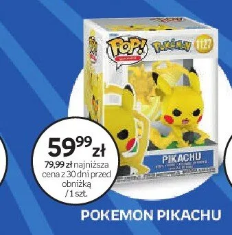 Figurka Funko Pop! Pokemon Pikachu promocja w Dzień Dziecka