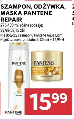 Szampon do włosów Pantene Repair promocja w Stokrotka