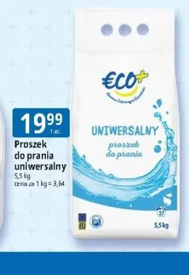 Proszek do prania uniwersalny Eco+ promocja w Leclerc