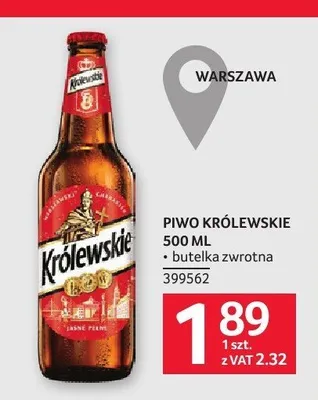 Piwo Królewskie promocja w Selgros