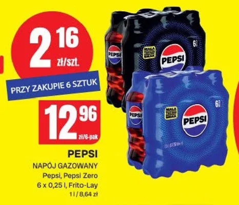 Napój gazowany Pepsi, Pepsi Zero promocja w Chorten