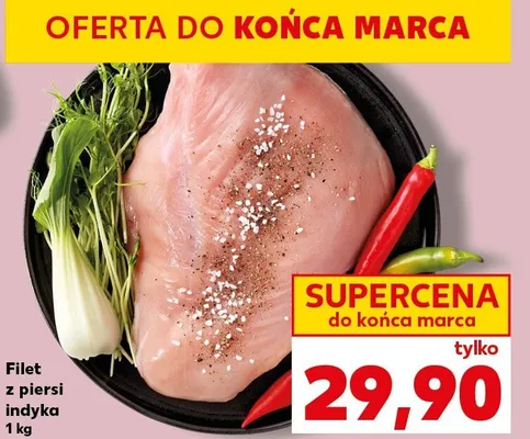Filet z piersi indyka promocja w Kaufland