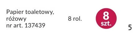 Papier toaletowy różowy promocja w Makro