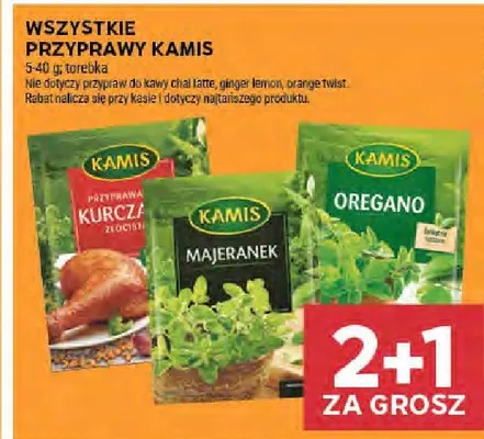 Przyprawy Kamis różne rodzaje promocja w Stokrotka