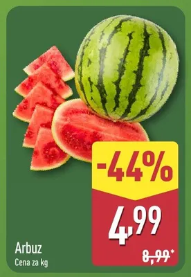 Arbuz promocja w Aldi