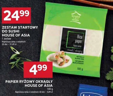 Papier ryżowy okrągły promocja w Stokrotka