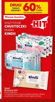 Chusteczki marki Kindii promocja w Kaufland