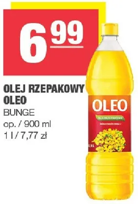 Olej rzepakowy promocja w SPAR