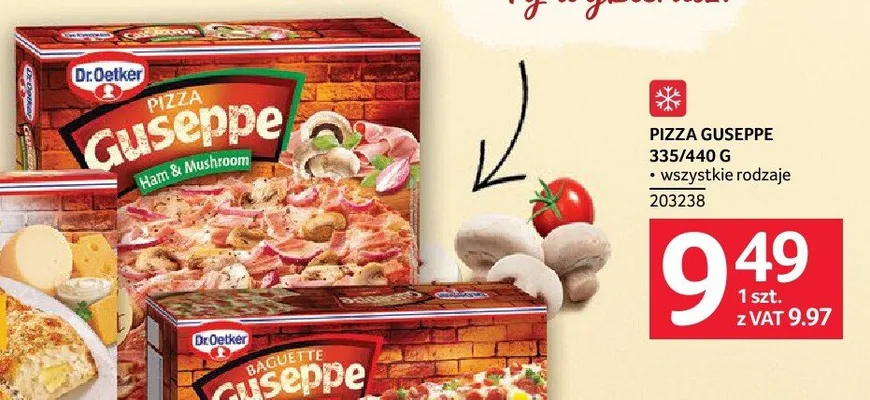 Pizza Guseppe Ham & Mushroom promocja w Selgros