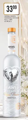Wódka Wawel Wedding Edition promocja w Dino