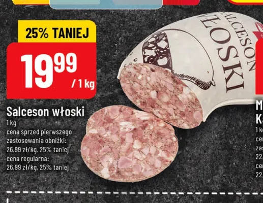 Salceson włoski promocja w POLOmarket