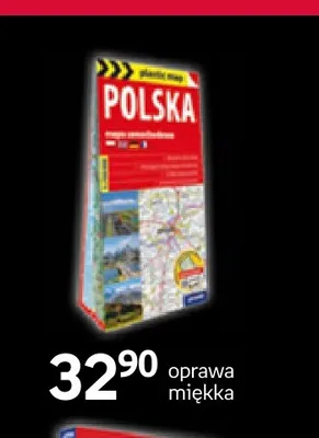 Mapa Polska oprawa miękka promocja w Empik