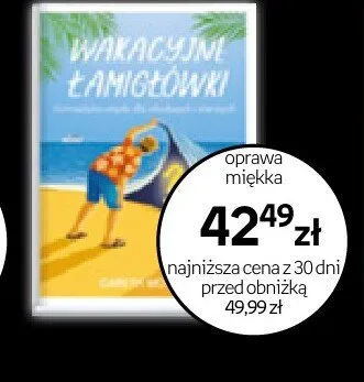 Książka Wakacyjne łamigłówki promocja w Empik