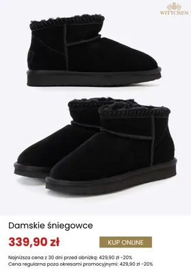 Damskie śniegowce Wittchen promocja w Wittchen
