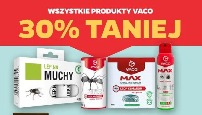 Produkty Vaco promocja w Netto