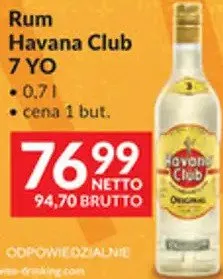 Rum Havana Club 7 YO promocja w Makro