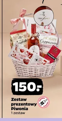 Zestaw prezentowy Piwonia promocja w Netto