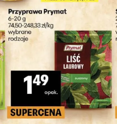 Przyprawa Prymat promocja w Delikatesy Centrum