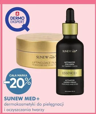Dermokosmetyki do pielęgnacji i oczyszczania twarzy Sunew Med+ promocja w Super-Pharm
