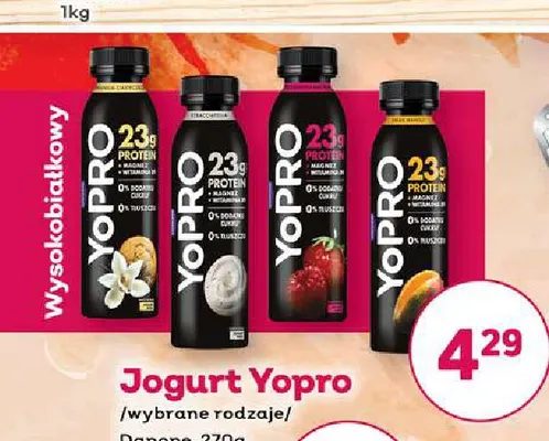 Jogurt Yopro Danone promocja w Bliski