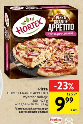 Pizza HORTEX GRANDE APPETITO wybrane rodzaje promocja w Intermarche