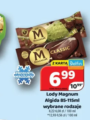 Lody Magnum Algida promocja w Delfin