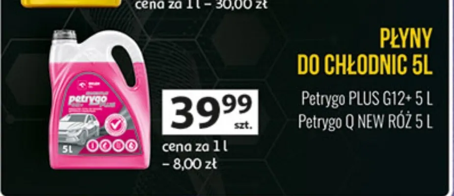 Płyny do chłodnic 5L promocja w Auchan