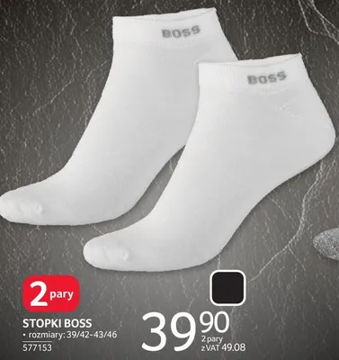 Stopki BOSS, rozmiary 39/42-43/46 promocja w Selgros