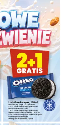 Lody Oreo kanapka promocja w Twój Market
